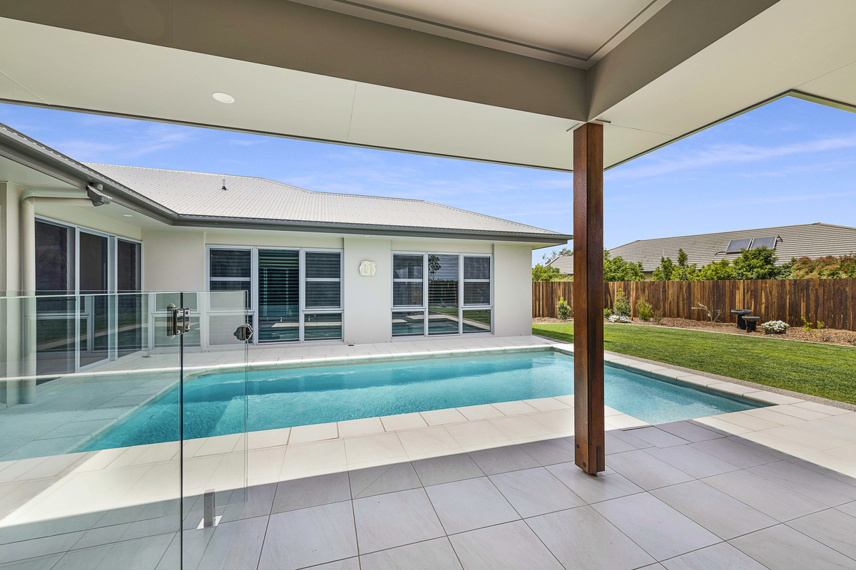 Eungella concreate pool from side