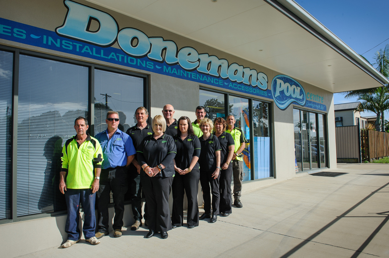 The Donemans Pool Centre team