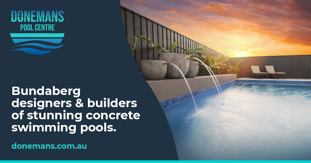 Swimming Pool Builder Bundaberg Service Supplies Donemans